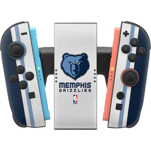 NBA Memphis Grizzlies Home Jersey Nintendo Switch 2 (2025) Joy-Con Controller Skin