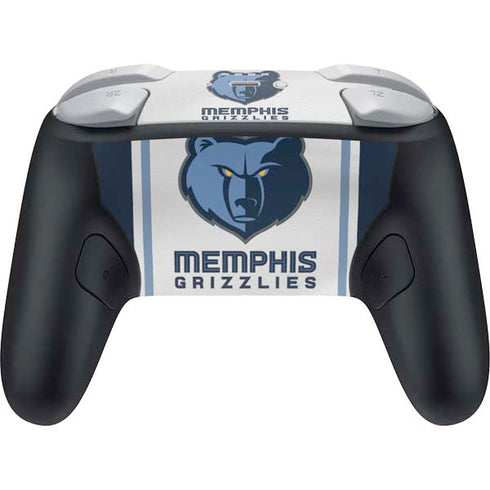 NBA Memphis Grizzlies Home Jersey Nintendo Switch 2 (2025) Pro Controller Skin