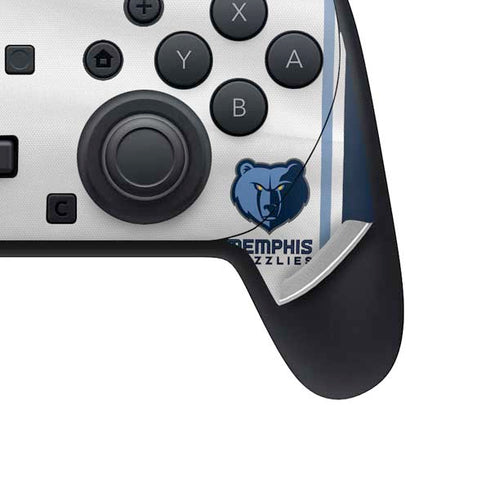 NBA Memphis Grizzlies Home Jersey Nintendo Switch 2 (2025) Pro Controller Skin