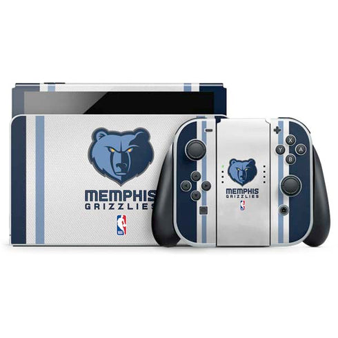 NBA Memphis Grizzlies Home Jersey Nintendo Skins