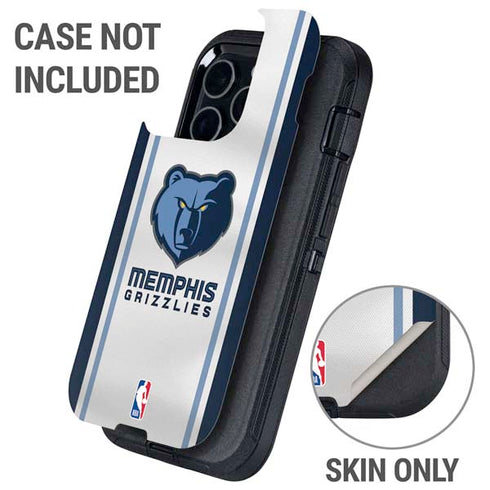 NBA Memphis Grizzlies Home Jersey Otterbox Defender iPhone Skin