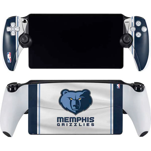 NBA Memphis Grizzlies Home Jersey PlayStation Portal Remote Player Skin