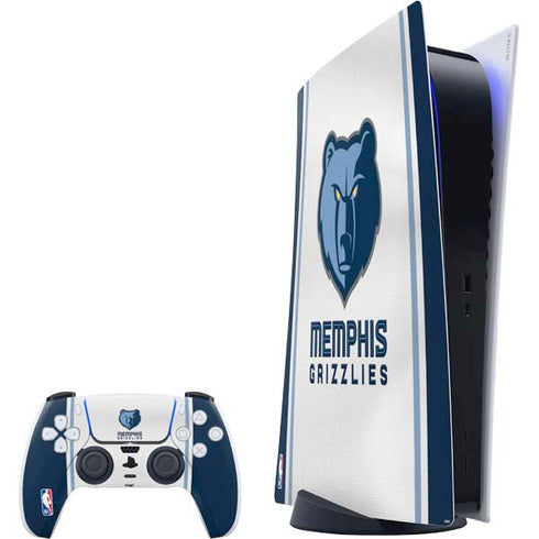 NBA Memphis Grizzlies Home Jersey PlayStation PS5 Skins