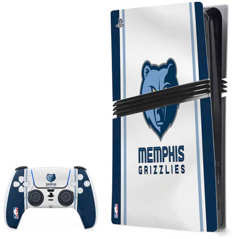 NBA Memphis Grizzlies Home Jersey PlayStation PS5 Skins