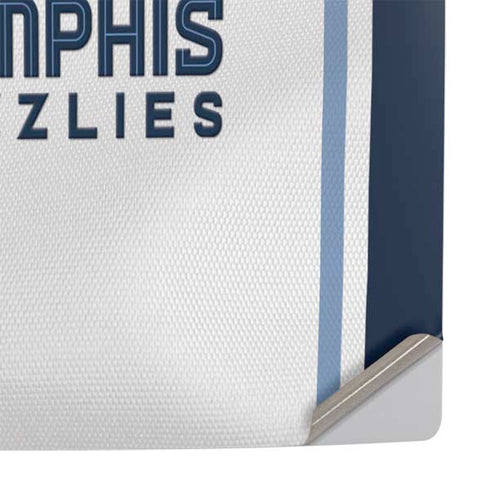 NBA Memphis Grizzlies Home Jersey PS5 Pro Console Skin