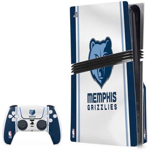 NBA Memphis Grizzlies Home Jersey PlayStation PS5 Skins