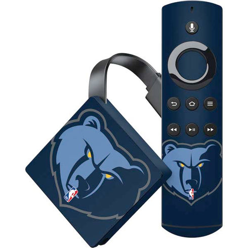 NBA Memphis Grizzlies Large Logo Amazon Fire TV Skin