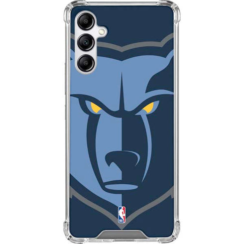 NBA Memphis Grizzlies Large Logo Gabb Phone 4 Clear Case