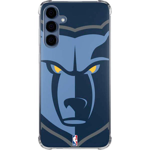 NBA Memphis Grizzlies Large Logo Galaxy A55 5G Clear Case
