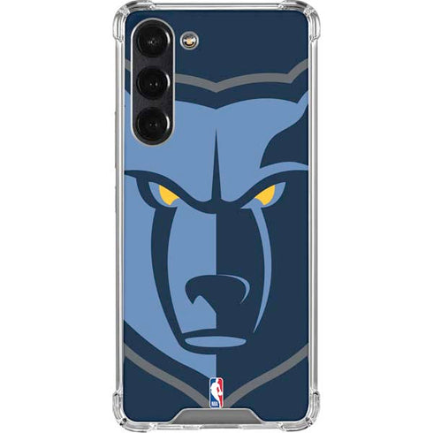 NBA Memphis Grizzlies Large Logo Galaxy S24 FE Clear Case