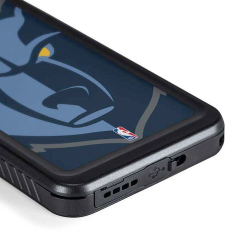NBA Memphis Grizzlies Large Logo Galaxy S24 Plus Waterproof Case