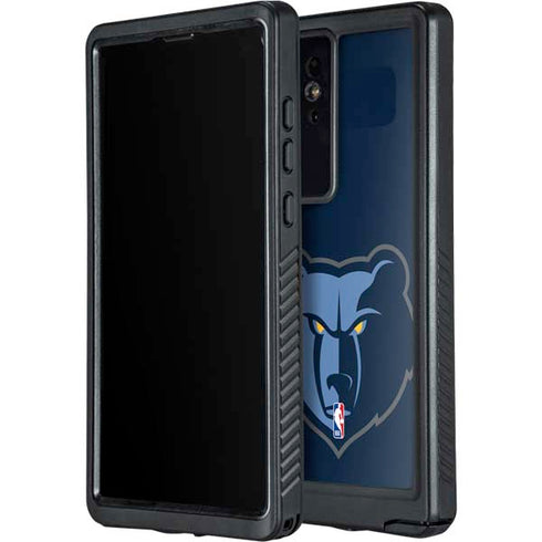 NBA Memphis Grizzlies Large Logo Galaxy S24 Ultra Waterproof Case