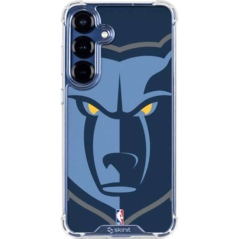 NBA Memphis Grizzlies Large Logo Galaxy S25 Clear Case