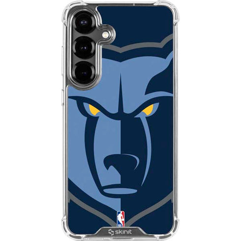 NBA Memphis Grizzlies Large Logo Galaxy S26 Clear Case