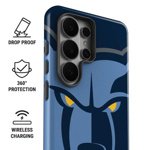 NBA Memphis Grizzlies Large Logo Galaxy S26 Ultra Impact Case