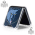 NBA Memphis Grizzlies Large Logo Galaxy Z Flip6 Clear Case