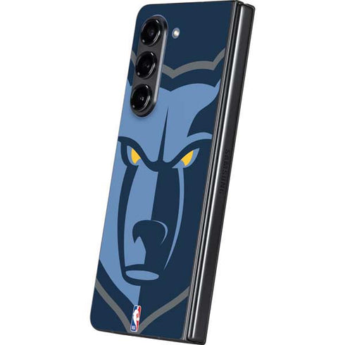 NBA Memphis Grizzlies Large Logo Galaxy Z Fold5 5G Skin