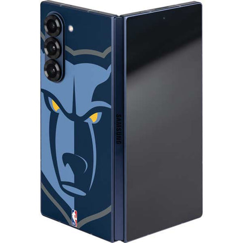 NBA Memphis Grizzlies Large Logo Galaxy Z Fold6 Skin