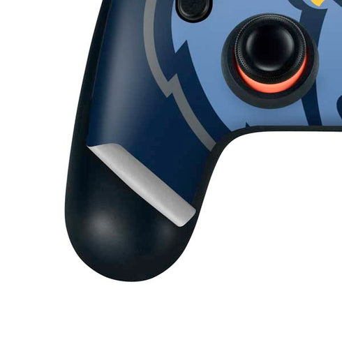 NBA Memphis Grizzlies Large Logo Google Stadia Controller Skin