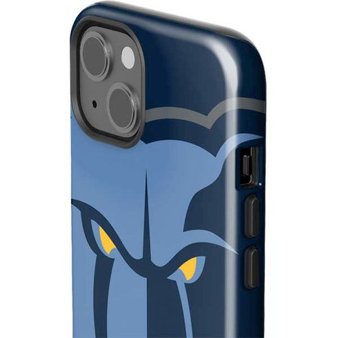 NBA Memphis Grizzlies Large Logo iPhone 15 Impact Case