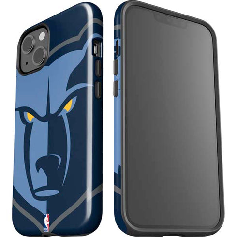 NBA Memphis Grizzlies Large Logo iPhone 15 Impact Case