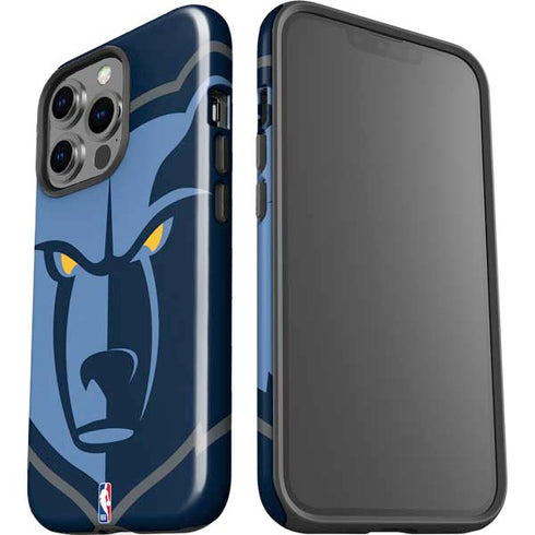 NBA Memphis Grizzlies Large Logo iPhone 15 Pro Impact Case