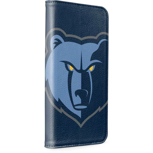 NBA Memphis Grizzlies Large Logo iPhone 15 Pro Max Folio Case