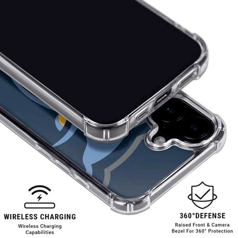 NBA Memphis Grizzlies Large Logo iPhone 16 MagSafe Case