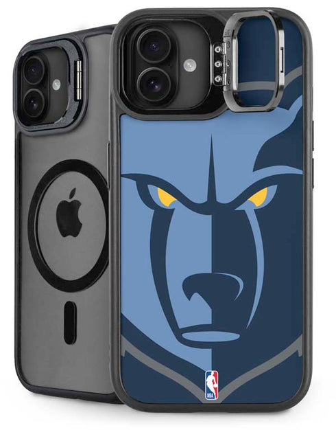 NBA Memphis Grizzlies Large Logo iPhone 16 Plus Kickstand Case