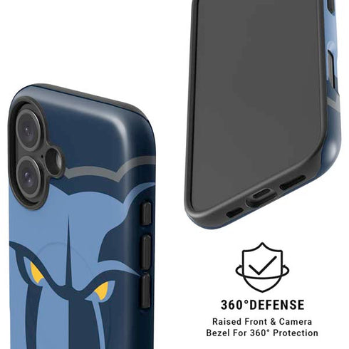 NBA Memphis Grizzlies Large Logo iPhone 16 Plus Magsafe Impact Case