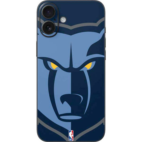 NBA Memphis Grizzlies Large Logo iPhone 16 Plus Skin