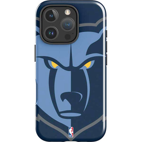 NBA Memphis Grizzlies Large Logo iPhone 16 Pro Impact Case