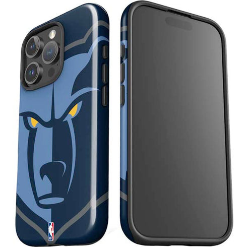 NBA Memphis Grizzlies Large Logo iPhone 16 Pro Impact Case