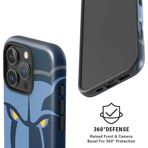 NBA Memphis Grizzlies Large Logo iPhone 16 Pro Magsafe Impact Case