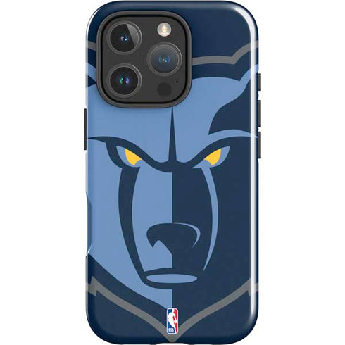NBA Memphis Grizzlies Large Logo iPhone 16 Pro Max Impact Case