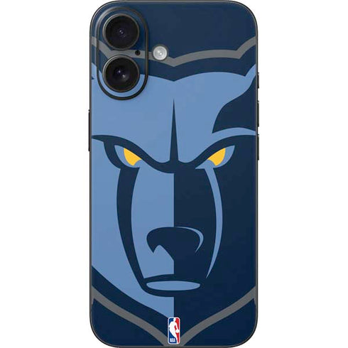 NBA Memphis Grizzlies Large Logo iPhone 16 Skin