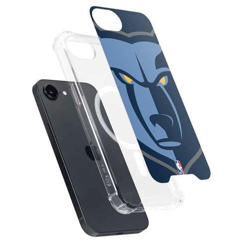 NBA Memphis Grizzlies Large Logo iPhone 16e MagSafe Case