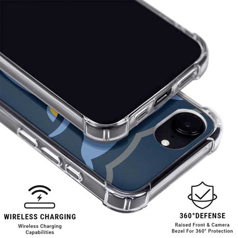NBA Memphis Grizzlies Large Logo iPhone 16e MagSafe Case