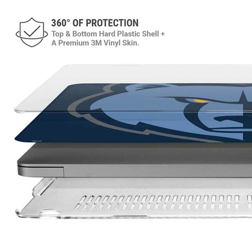 NBA Memphis Grizzlies Large Logo MacBook Cases