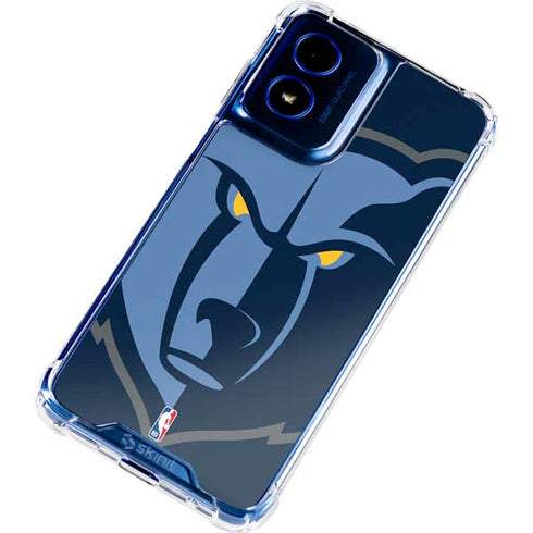 NBA Memphis Grizzlies Large Logo Moto G 5G (2024) Clear Case