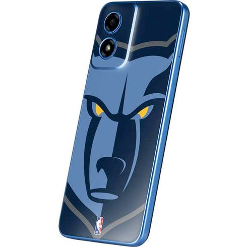 NBA Memphis Grizzlies Large Logo Moto G Play 4G (2024) Skin