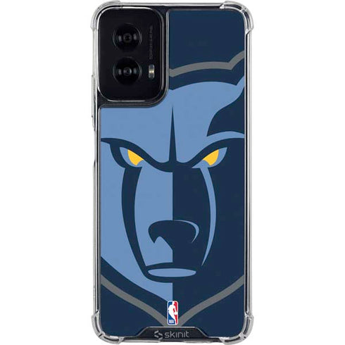 NBA Memphis Grizzlies Large Logo Moto G Power 5G (2024) Clear Case