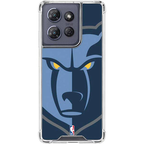 NBA Memphis Grizzlies Large Logo Moto G Stylus 5G (2025) Clear Case