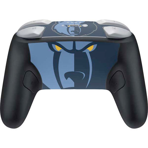 NBA Memphis Grizzlies Large Logo Nintendo Switch 2 (2025) Pro Controller Skin