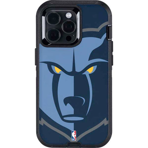 NBA Memphis Grizzlies Large Logo Otterbox Defender iPhone Skin