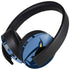 NBA Memphis Grizzlies Large Logo PlayStation 4 Gold Wireless Headset Skin