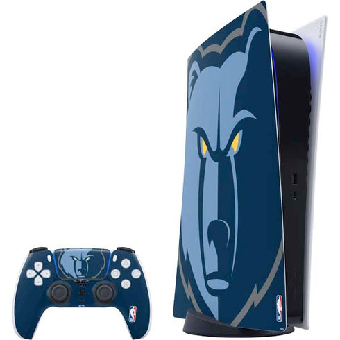 NBA Memphis Grizzlies Large Logo PlayStation PS5 Skins