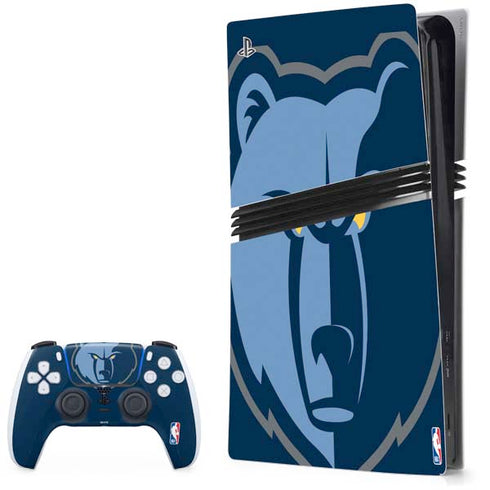 NBA Memphis Grizzlies Large Logo PlayStation PS5 Skins