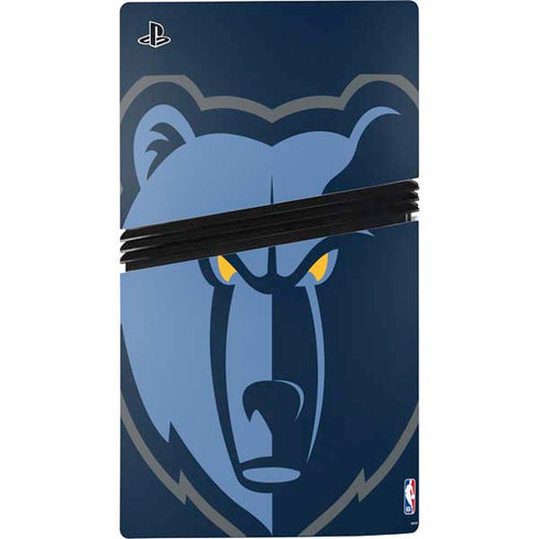 NBA Memphis Grizzlies Large Logo PS5 Pro Bundle Skin