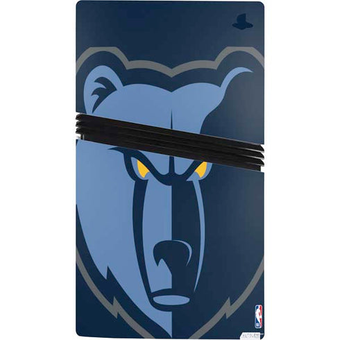 NBA Memphis Grizzlies Large Logo PS5 Pro Console Skin
